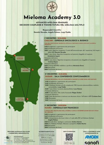 Locandina Mieloma Academy 3.0